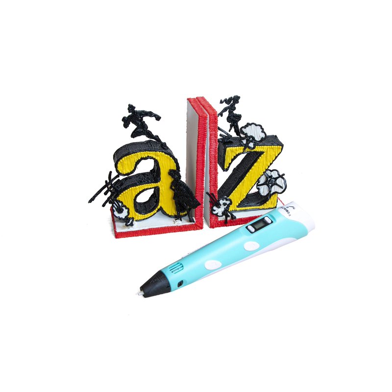 3D Printing Pen with Display and PLA Filament Set - Versatile Creative Tool