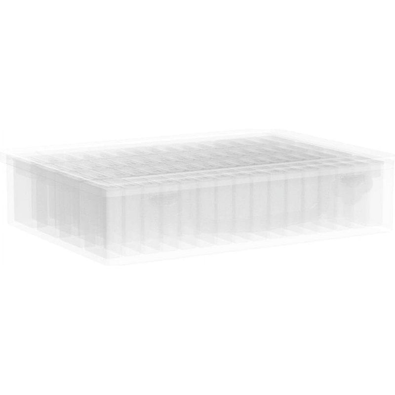 64-Compartment Bead Storage Box with Labels for Diamond Painting Supplies