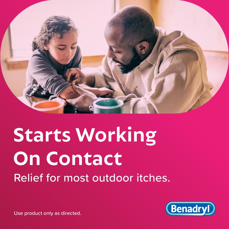 Benadryl Extra Strength Itch Relief Cream - 3 Pack, Topical Analgesic, 1 oz