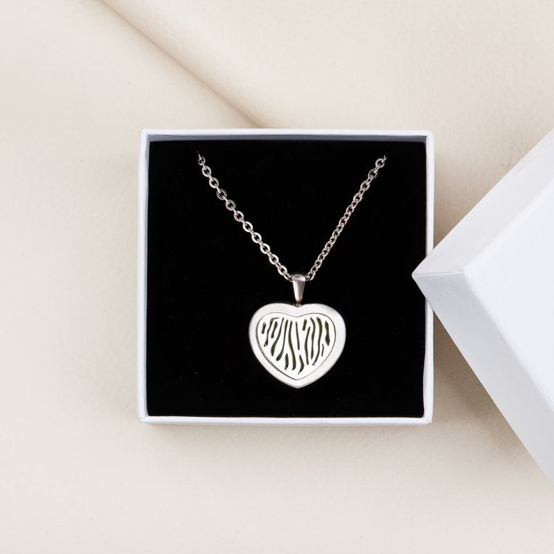 Essential Oil Diffuser Necklace Aromatherapy Jewelry with Reusable Pads - Silver, Gold, Rose Gold