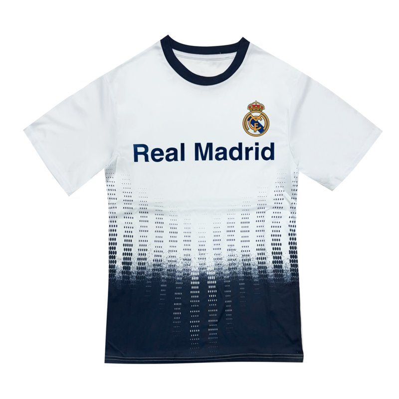 Icon Sports Men’s Real Madrid Sublimation Logo Soccer Jersey - White, Size L (Variation of THIS listing)