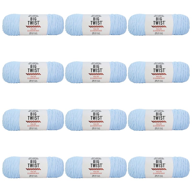 Bulk Acrylic Yarn Set - Medium Weight, Soft & Durable for Knitting & Crochet