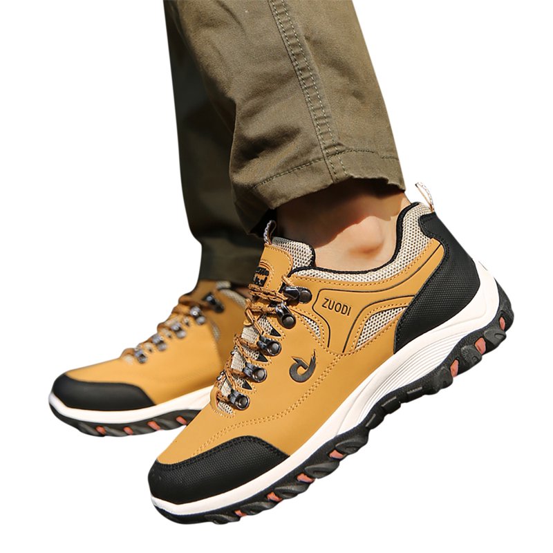 Men's Hiking Shoes Wide Toe Climb Running Shoes Non-Slip Arch Support