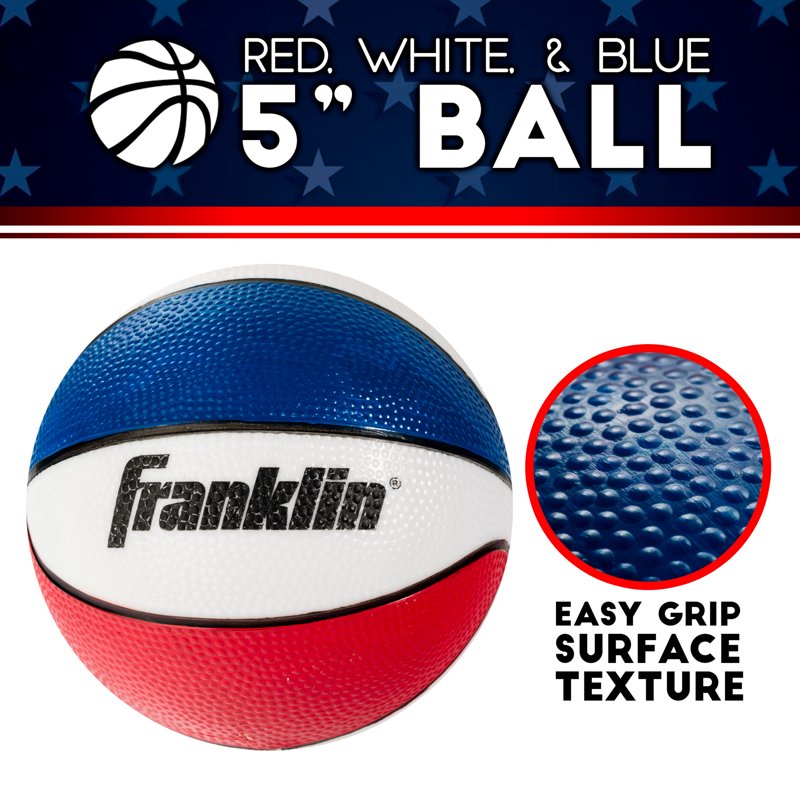 Mini Basketball Hoop Over The Door Indoor Slam Dunk Rim - Shatterproof Backboard, Includes Ball & Pump