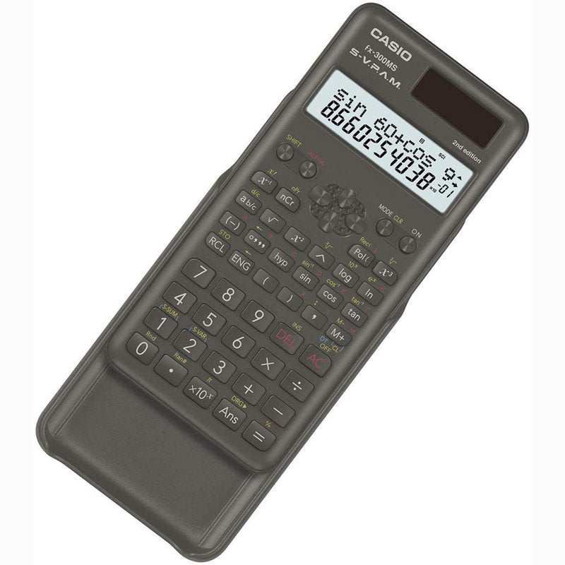 Scientific Calculator FX-300MSPLUS2 with 2-Line Display and Fraction Key