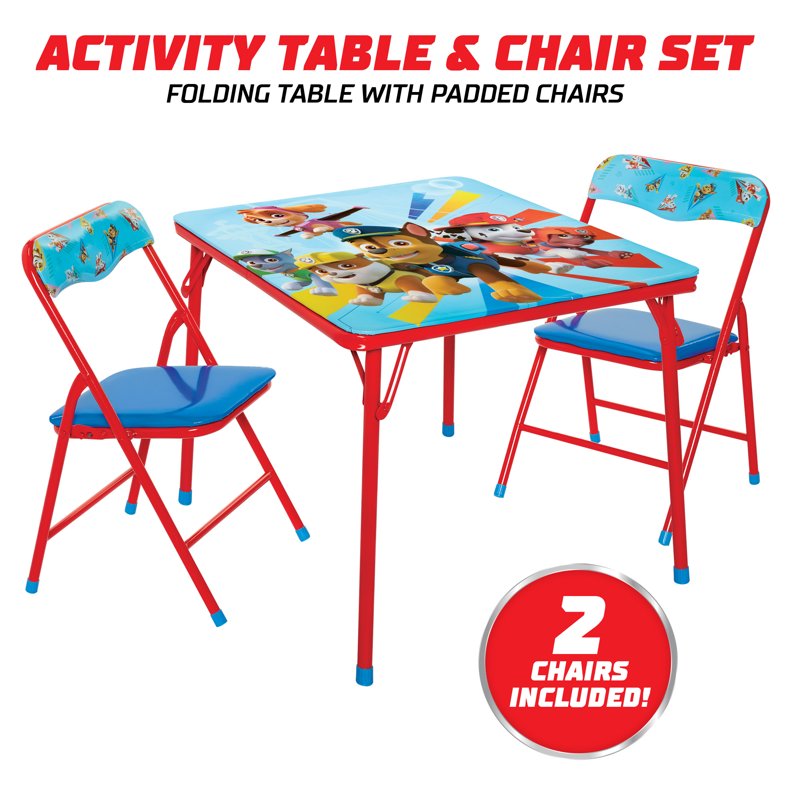 Kids Activity Table Set with Chairs for Toddler Play and Dining