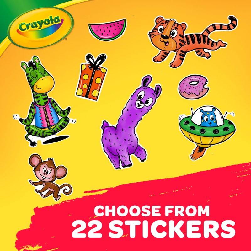 Educational Coloring Book with Stickers - Alpha Pets Alphabet and Numbers for Toddlers