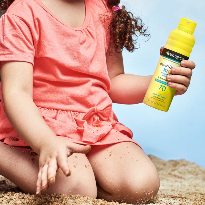 Kids Sunscreen Spray SPF 70 - Water-Resistant Broad Spectrum Sun Protection, 6.5 oz (3 Pack)