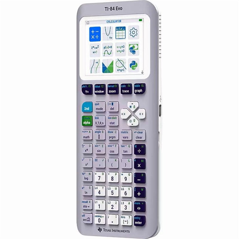 Graphing Calculator for Math, Science, and Standardized Tests - TI-84 Evo