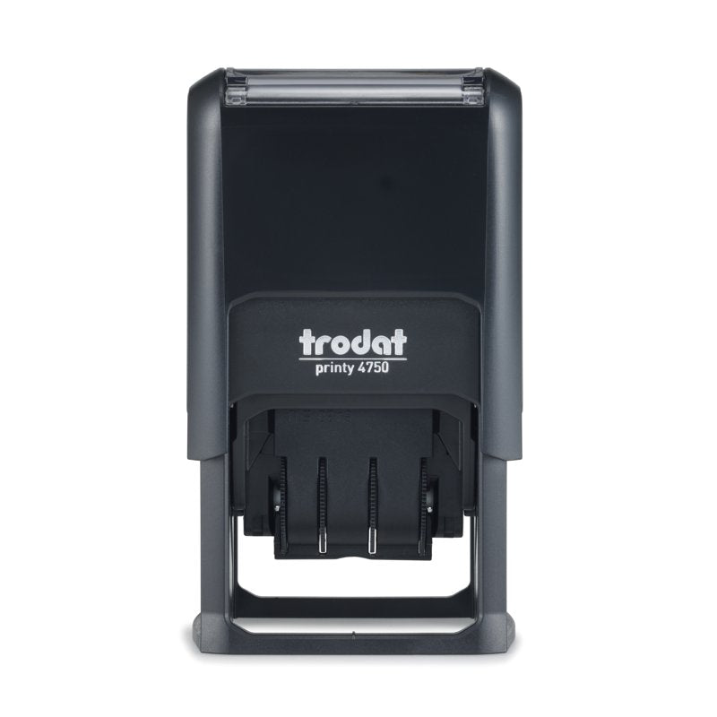 Self-Inking Date Stamp 5-in-1 with Interchangeable Messages, 1 x 1.63 in.