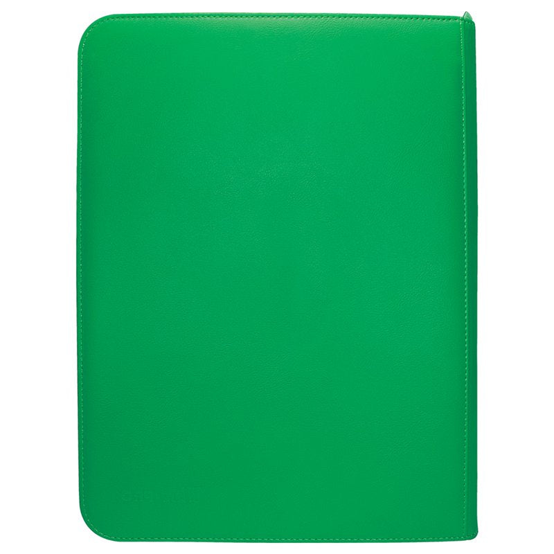 9-Pocket PRO-Binder Zippered Organizer for Trading Cards - Vivid Red