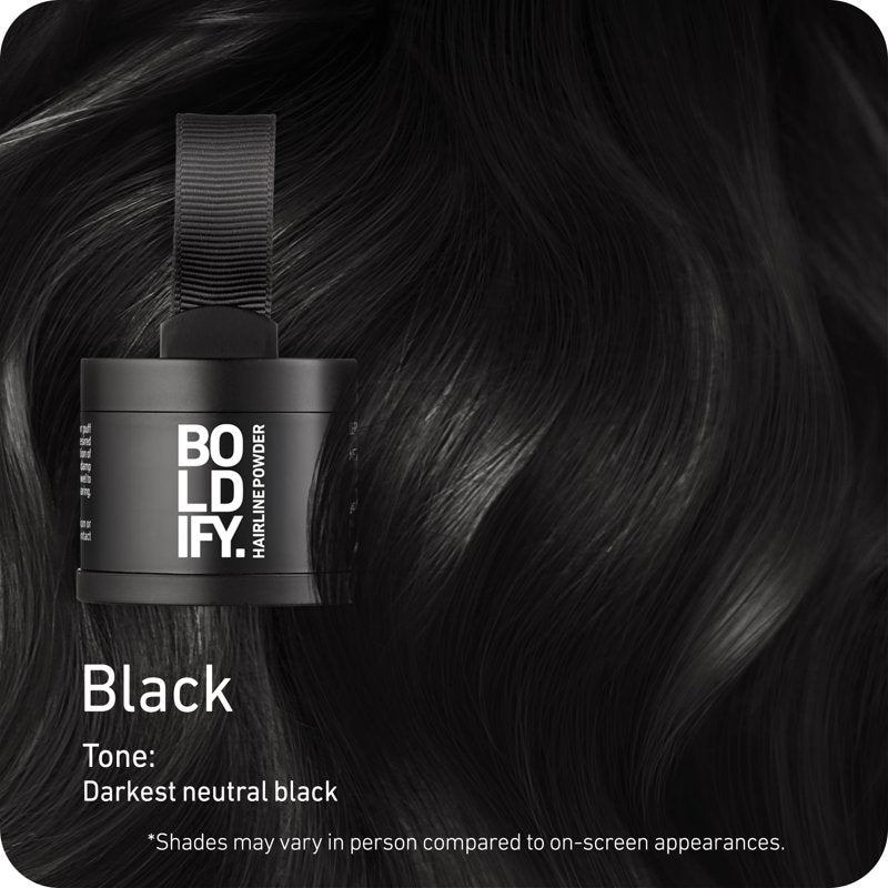 Root Touch Up Powder with Brush - Water-Resistant Hair Concealer for Gray & Thinning Hair