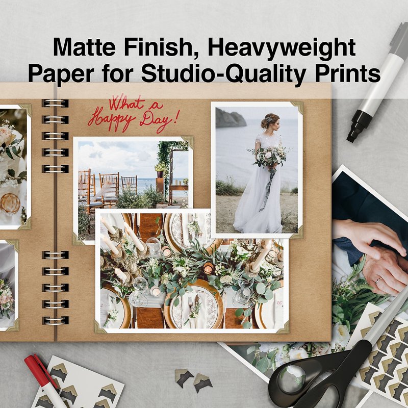 Staples Ultra Premium Matte Photo Paper 8.5 x 11 Inches 50 Sheets