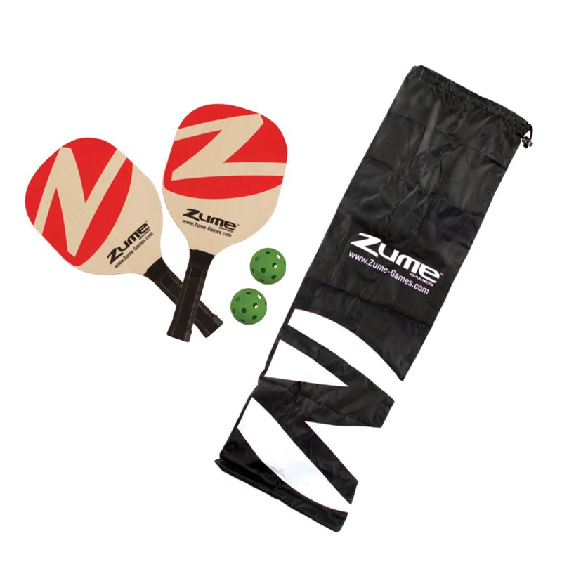 Portable Pickleball Net Set with Paddles and Balls - Family Outdoor Recreation
