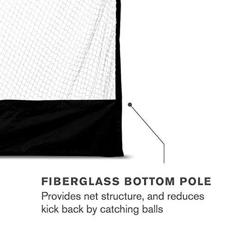 Sports Practice Net 7.5x7 ft for Baseball Softball Golf Garage Door Setup