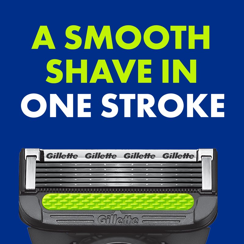GilletteLabs Buffalo Bills Razor – Special Edition 5-Blade Shaving Handle & Refill