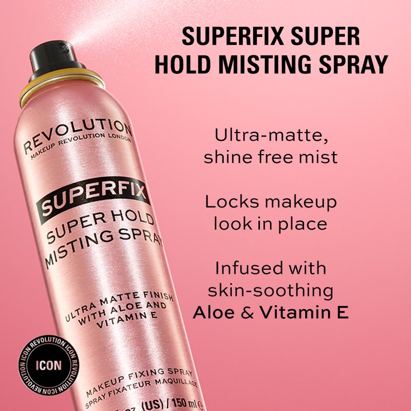 Makeup Setting Spray Ultra-Matte Finish Long-Lasting 5 fl oz | Vegan & Cruelty-Free