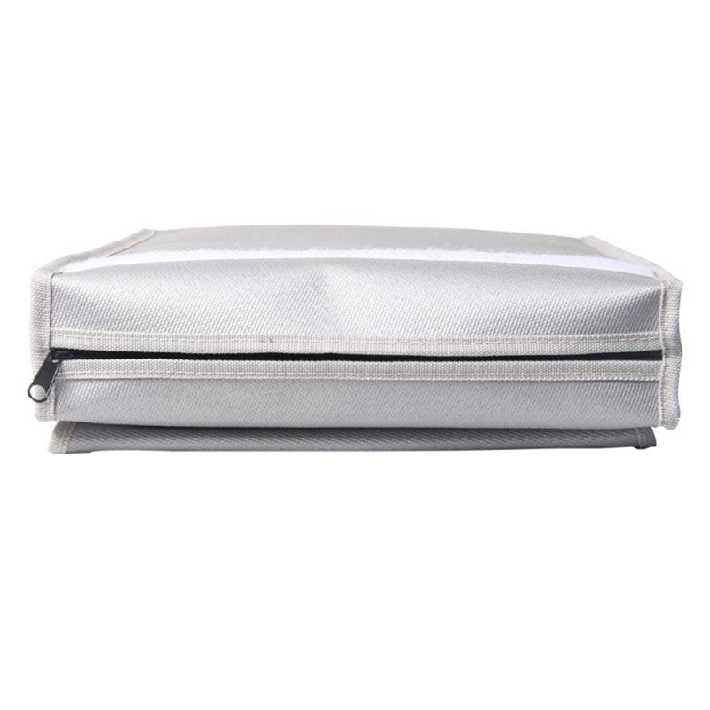 Fireproof Waterproof Document Organizer Bag 15x11 Inches with Zipper