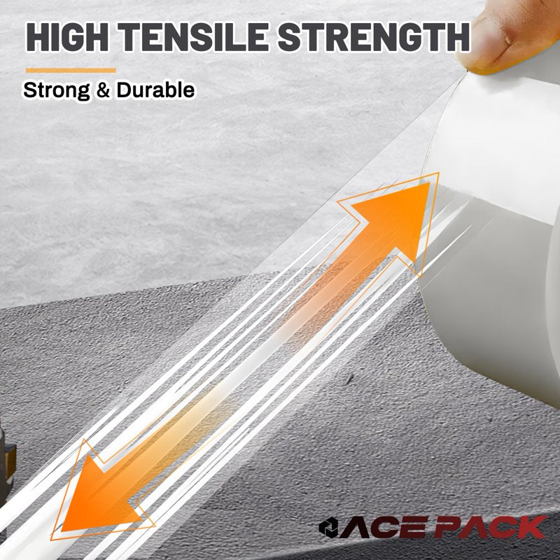 Heavy Duty Clear Packing Tape 2" x 110 Yards, 2 Mil Thick, 36 Rolls
