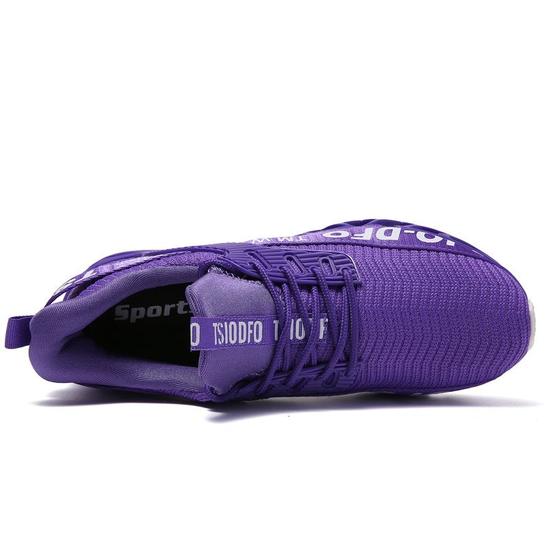 Women’s Slip-On Athletic Running Shoes - Breathable Mesh, Flexible Sole
