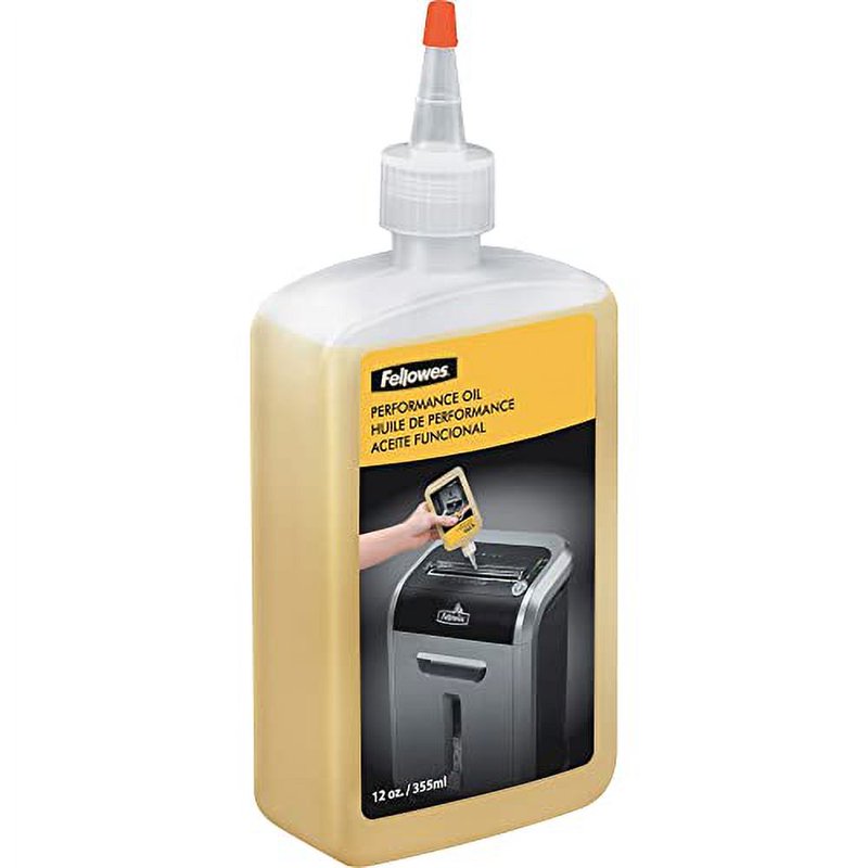 Shredder Oil Lubricant - 12 Oz Bottle for All Cross-Cut & Micro-Cut Shredders