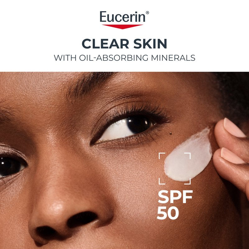SPF 50 Face Sunscreen Lotion for Oily Skin - Non-Greasy, Matte Finish