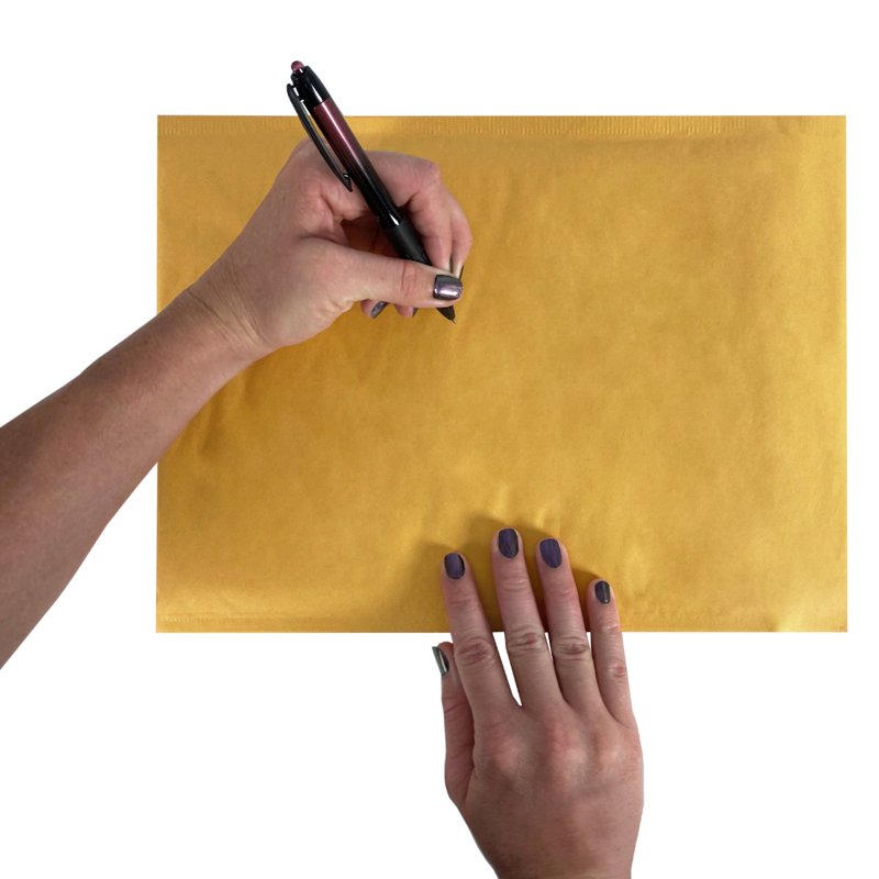 Kraft Bubble Mailers - Peel & Seal, 8.5 x 12 Inches, Pack of 50