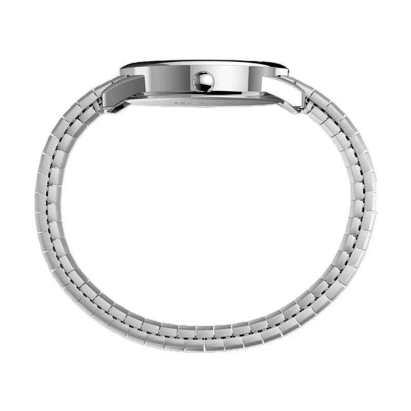 Casual Men's Watch with Easy-to-Read Dial and Tapered Expansion Band