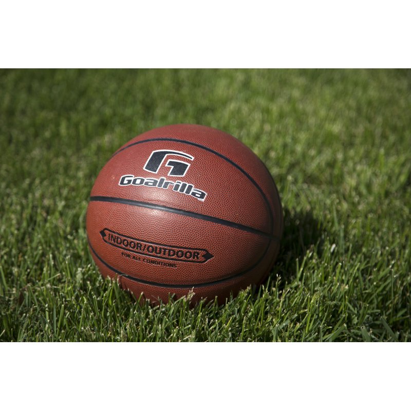 Goalrilla Regulation Size Indoor/Outdoor Basketball with Durable Composite Cover