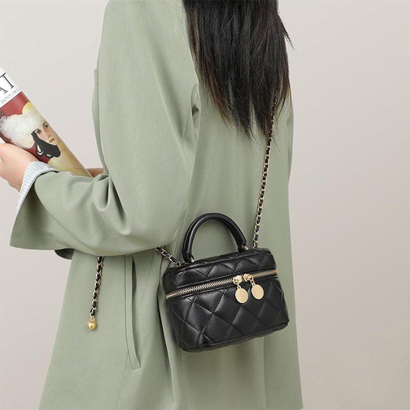 DIY Leather Crossbody Bucket Bag Making Kit - Handmade Shoulder Purse Accessories