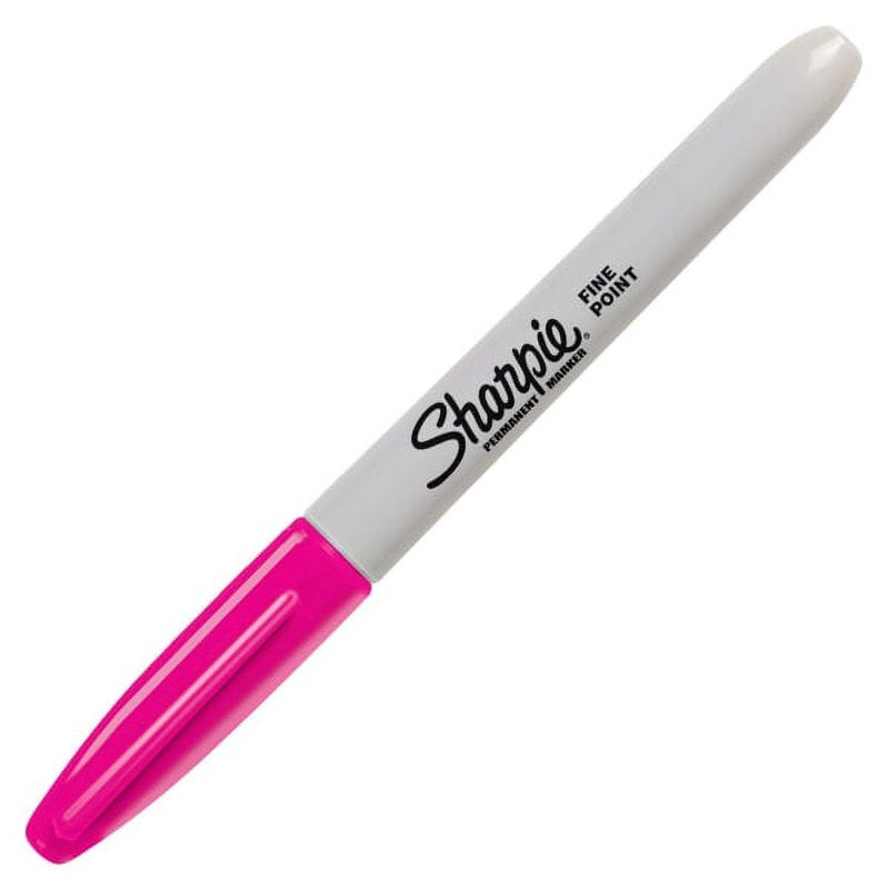 Magenta Fine Point Permanent Marker - Vibrant, Quick-Drying Ink for Most Surfaces