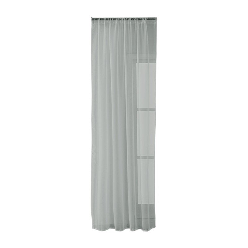 Outdoor Sheer Voile Curtain Waterproof UV Resistant Light Filtering Patio Drapes