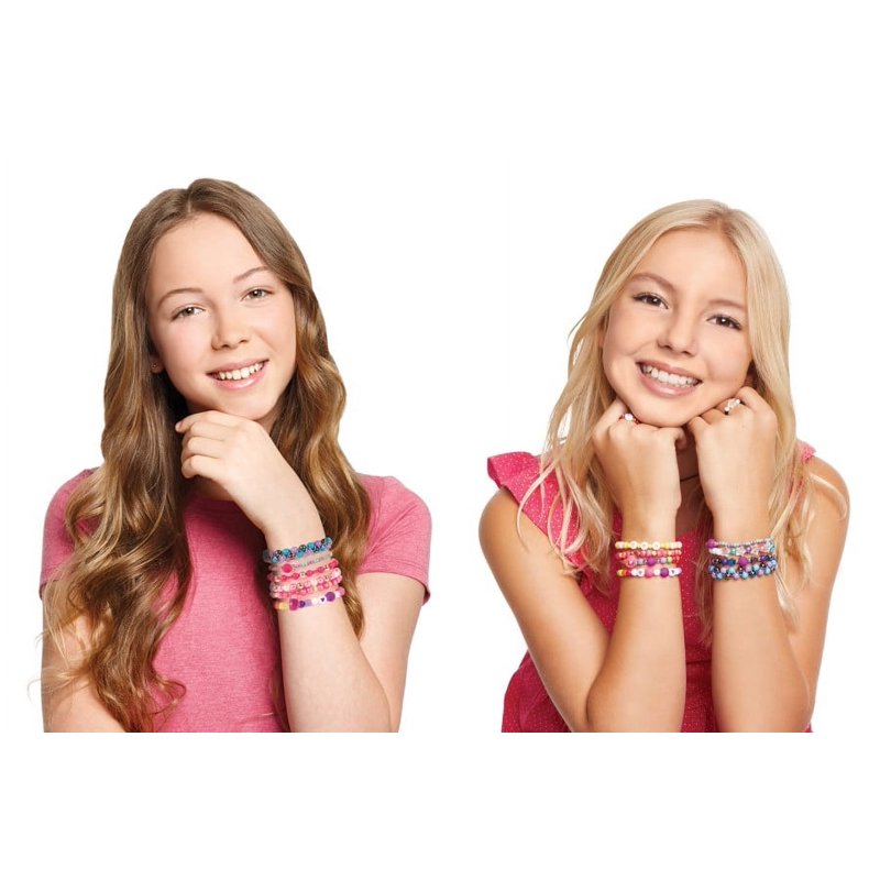 Kids Jewelry Making Kit - 2600 Beads, Beading Cord & Organizer for Ages 8+