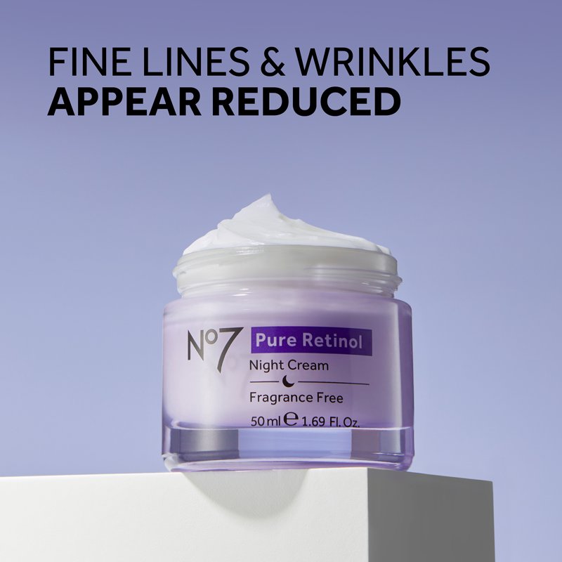Retinol Night Repair Cream with Collagen & Bisabolol - Anti-Aging Face Moisturizer