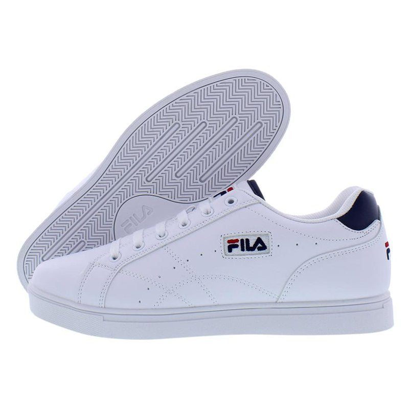 Mens White Fila West Naples Sneakers - Comfortable Athletic Shoes