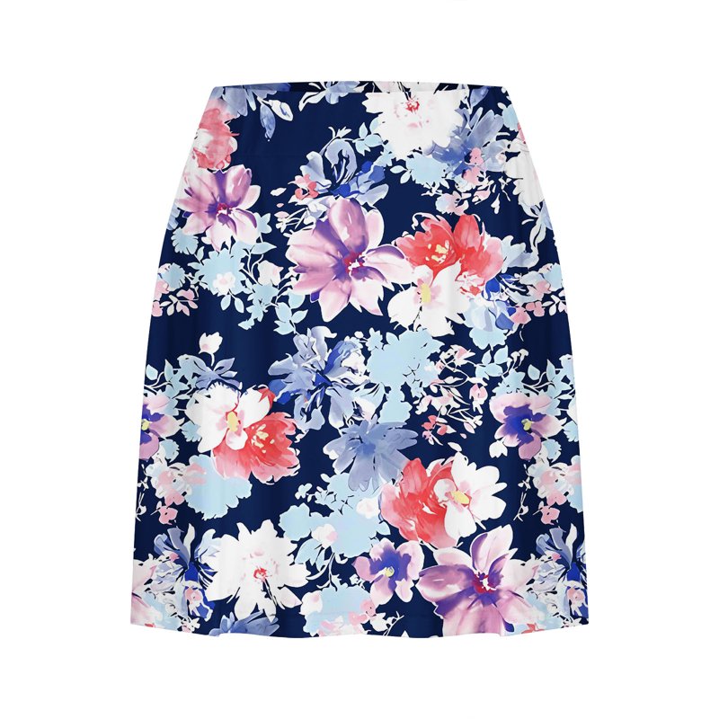 Women's Active Golf Skort with Built-In Shorts High Waist Quick Dry Lightweight