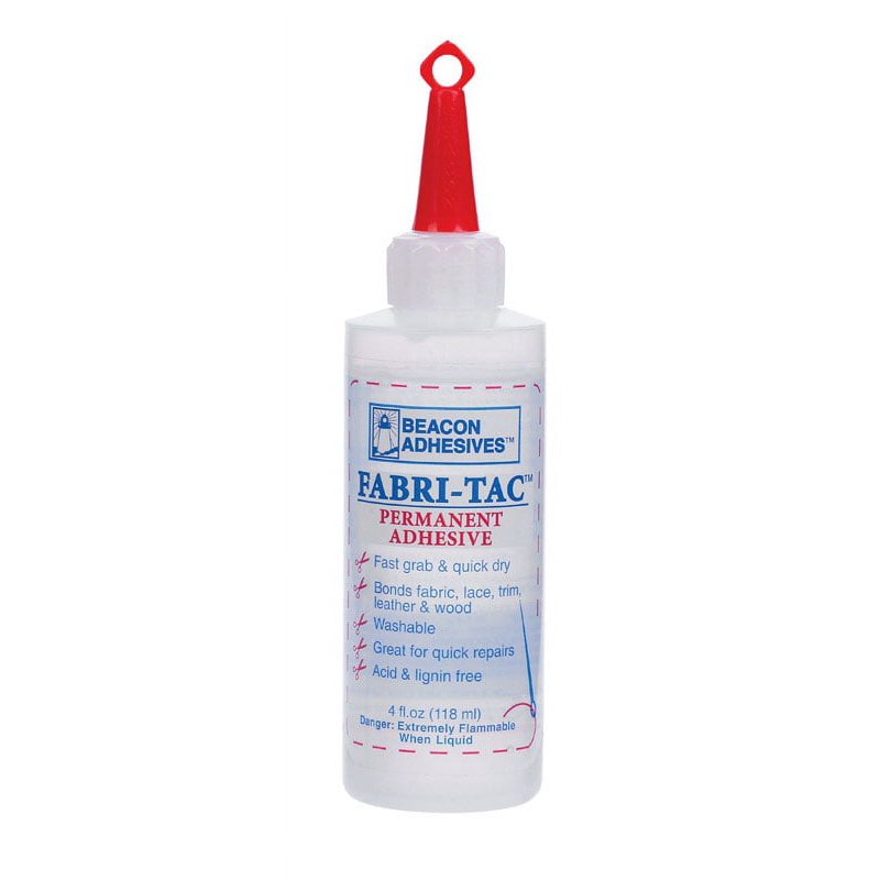 Fabric Adhesive Glue - Permanent Quick-Dry Bond for Sewing & Crafting