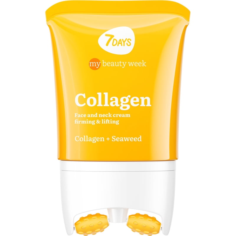 2.7 fl oz 7DAYS Collagen Face Moisturizer with Massager – Anti-Aging Daily Cream
