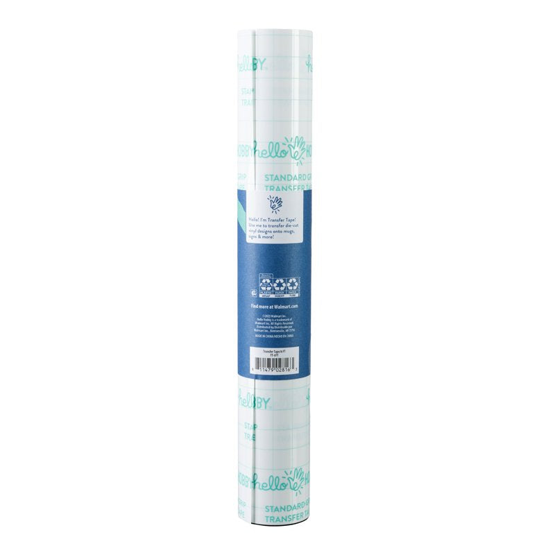 (3 pack) Hello Hobby 12" x 6' Clear Transfer Tape Roll