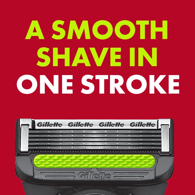 Gillette Labs Falcons Razor for Men with Exfoliating Bar – 1 Handle, 1 Blade Refill