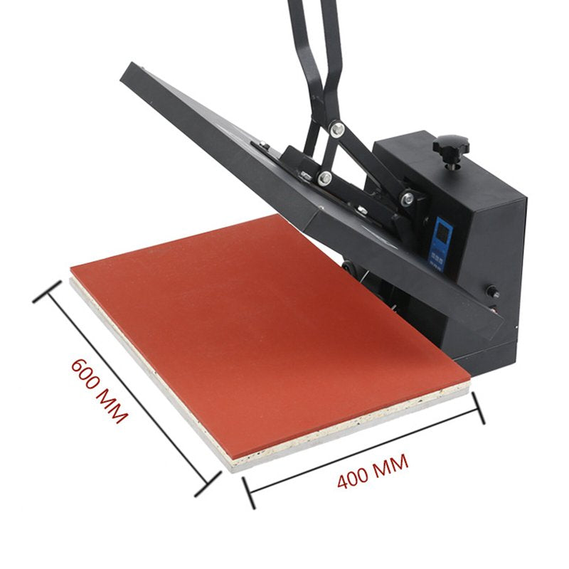 Clamshell Heat Press Machine 2800W LCD Display Flat Plate 110V for Crafts & Printing