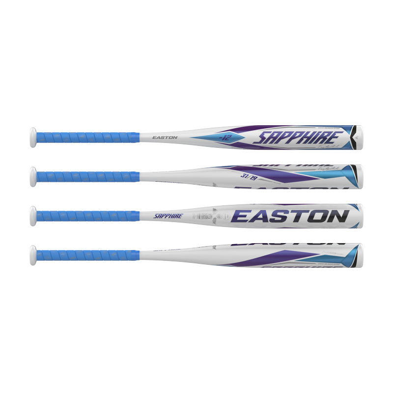 Fast Pitch Softball Bat - Lightweight Aluminum, -12 Drop, Black, 31/32" Handle