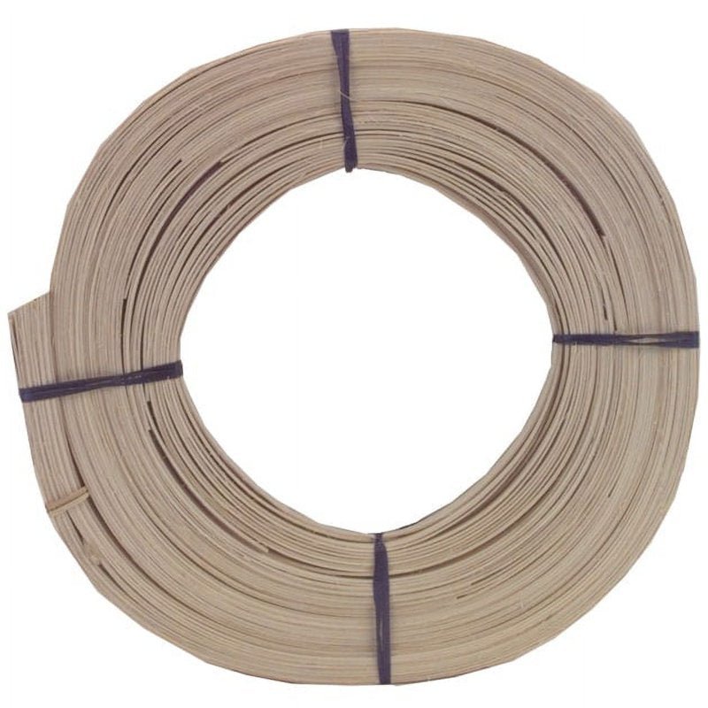 Flat Reed for Weaving Basketry and Chair Seats 12.7mm 1lb Coil