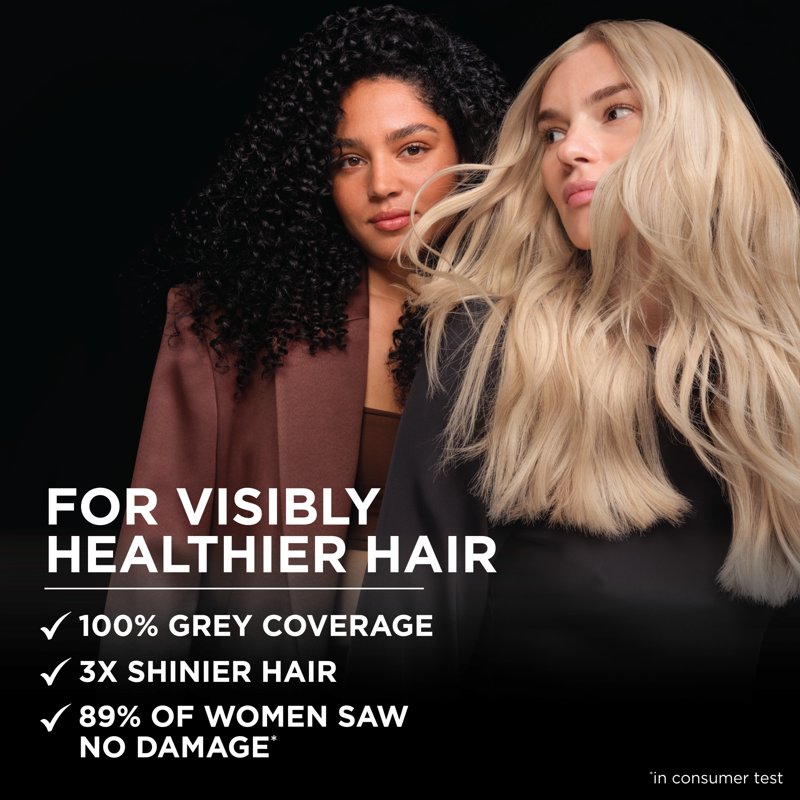 Permanent Hair Color Kit with 60% Oils - Multiple Shades, Long-Lasting