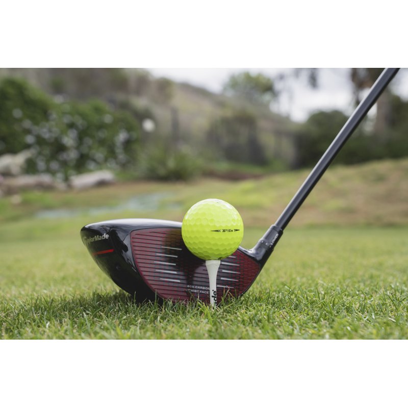 TaylorMade TP5x Golf Balls 12 Pack - Yellow (2022)