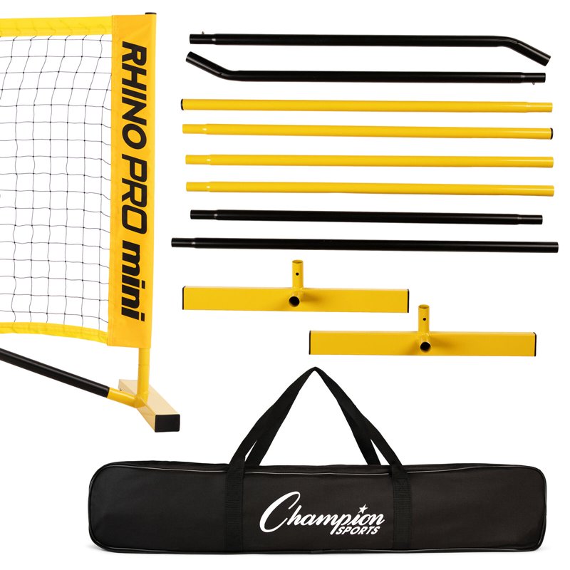 Portable Racquet Sport Net for Volleyball, Tennis, Pickleball & Badminton - 10ft Adjustable