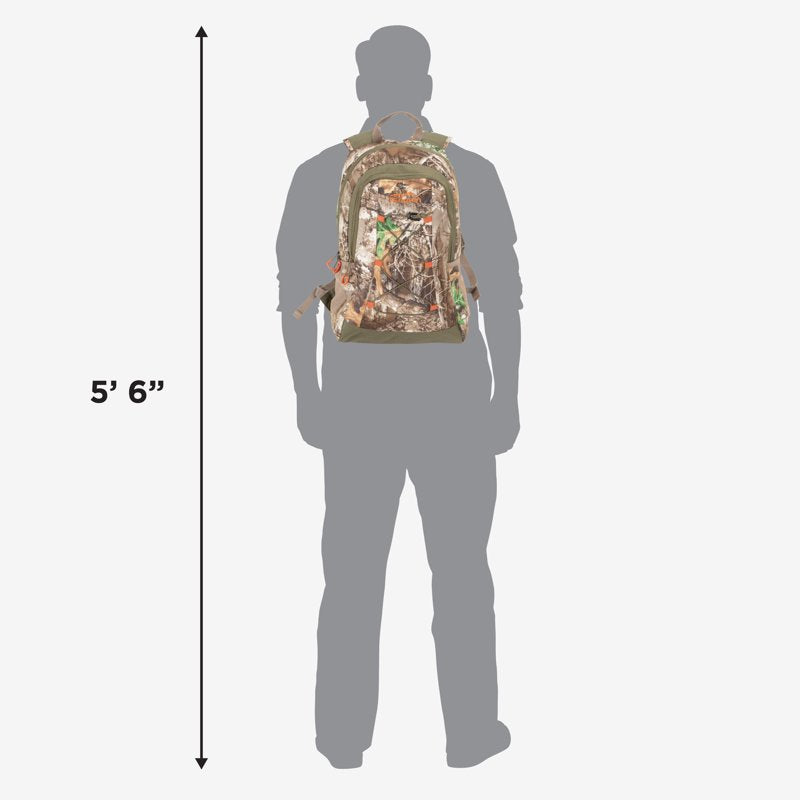 Terrain Cape Daypack 1350 Cu In Realtree Edge Camo Outdoor Hunting Backpack