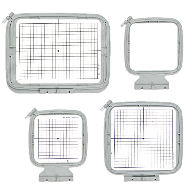 Computerized Embroidery Machine with Large 7.9x11 Inch Hoop and Deluxe Accessory Bundle