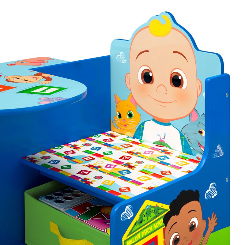 CoComelon Chair Desk with Storage Bin by Delta Children - Greenguard Gold Certified, Variation of THIS listing: CoComelon