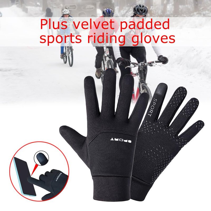 Kids Waterproof Football Gloves for Outfield Players - Thermal Grip